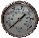 Genuine HydraMaster Pressure Gauge | 074-007