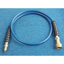 Descaling/recirculation hose for machines with female solution outlet