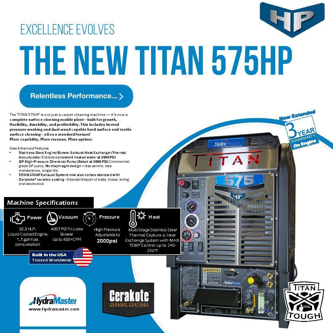 Hydramaster Titan 575HP