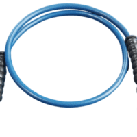 Descaling/recirculation hose for machines with female solution outlet