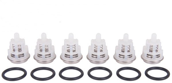 Set of 6 valves for the HTXS1813S pump