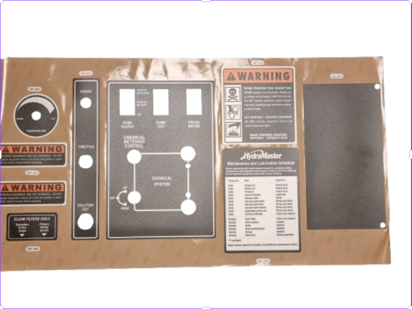 Boxxer 423S Decal Set