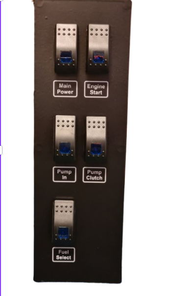 New style switch panel for Phoenix truckmounts