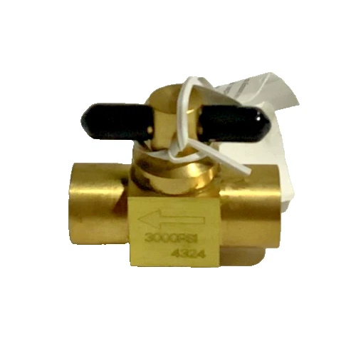 Brass Solution Ball Valve 1/4” 3000 psi