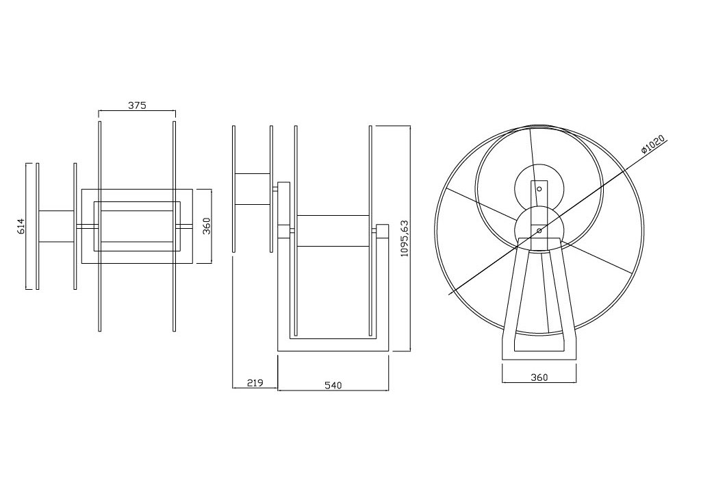 Hose Reel – 200 ft Capacity