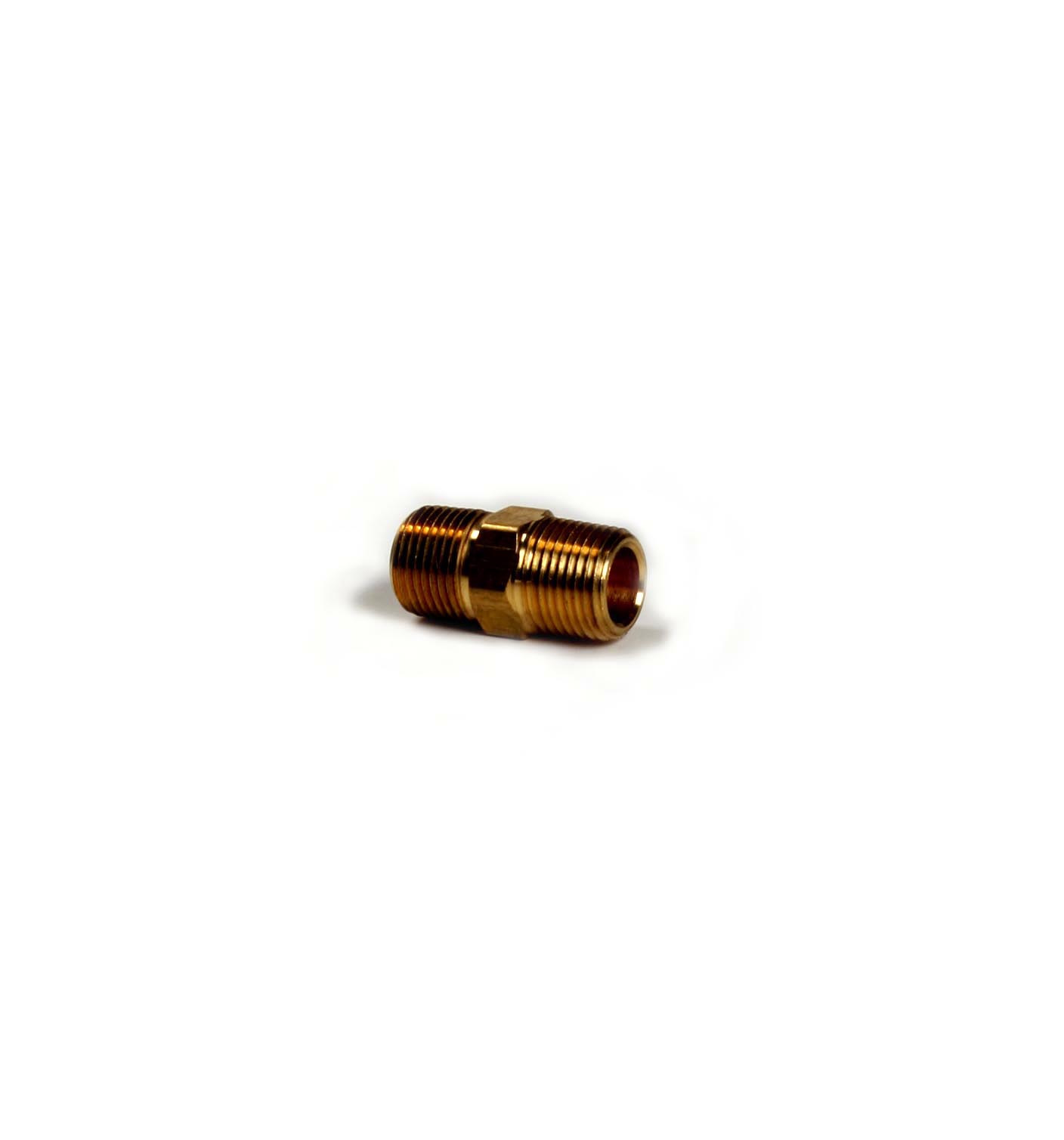 1/2” Brass Hex Nipple | 052-076